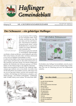 Haflinger Gemeindeblatt 4/2022